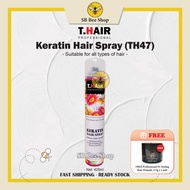 T.Hair Keratin Styling Hair Spray 420ml (TH47) - Free SV Styling Pomade 113g x 1 unit - West Malaysi