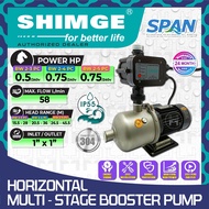 SHIMGEE BW2-3 BW2-4 BW2-5PC HORIZONTAL MULTI STAGE/BW2-3 BW2-4 BW2-5 PC TAHAP MENDATAR SHIMGEE