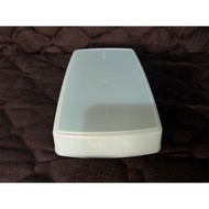 Shallow pack n store frozen blue tupperware