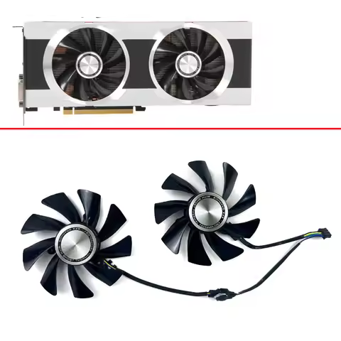 Cooling Fan 85MM FD9015U12S Cooler Fan Replacement For XFX Sapphire FX-797A/G HD 7950 7970 HD7950 HD