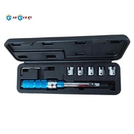 7PCS Drive Click Torque Wrench Set 2-10 NM Spoke Torque Wrench Steel Torque Wrench Set 2-10 NM with 