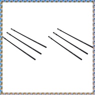 (XGTR) 6Pcs Plastic Flute Cleaning Rod Flute Cleaning Rod Clarinet Flute Cleaning Stick