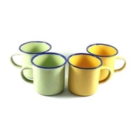 Cangkir Enamel Polos / Cangkir Seng Jadul / Mug Cangkir Enamel / Gelas Kopi Teh Jadul / Cangkir Seng