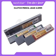 [WESTSTAR] Clutch Pencil Lead 2.0mm HB / 2B / Red / Blue / Green 笔芯