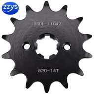 520-14T Motorcycle Front Sprocket For Hyosung GT250 04-15 GV250 04-12