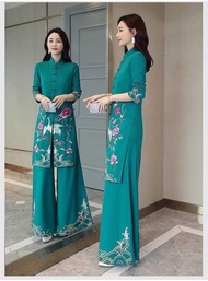 STANLEY Coco New Vieam Aodai Chinese Styles Long Dress Qipao Cheongsam Tradition