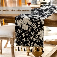 Table Runner Retro Coffee Table Cover Cloth Rectangle Long Table Liners Dinner Table Mat Short Table