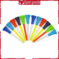 WIN 50pcs Golf Tools 83mm Multicolor Plastic Golf Tees Rubber Cushion Professional
