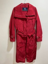 (正品降價）Burberry  London（外套系列 ）38號紅色典雅風衣、正品