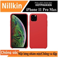 Ốp lưng chống sốc silicon cho iPhone 11 Pro Max mỏng 1mm hiệu Nillkin Flex Pure Cover Case (chống số
