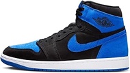 Men's Air 1 Retro High OG Black/Royal Blue-White (DZ5485 042) - 14