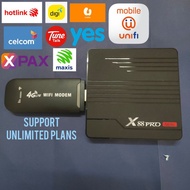 Lte 4G Unlimited Modem PlusX88 PRO Mini Android 9.0 TV Box Amlogic S905X3 4K 60fps Google Media Player 4GB 32GB TVBOX