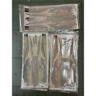 STICKER RUNCING EX5 (4) BLUE / GREEN / RED