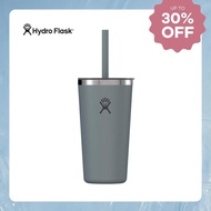 HYDRO FLASK 20OZ TUMBLER CLEAR STRAW LID SHALE GRAY Hydroflask
