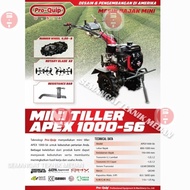 APEX 1000-S6 MESIN TRAKTOR BAJAK SAWAH KEBUN MINI TILLER PROQUIP