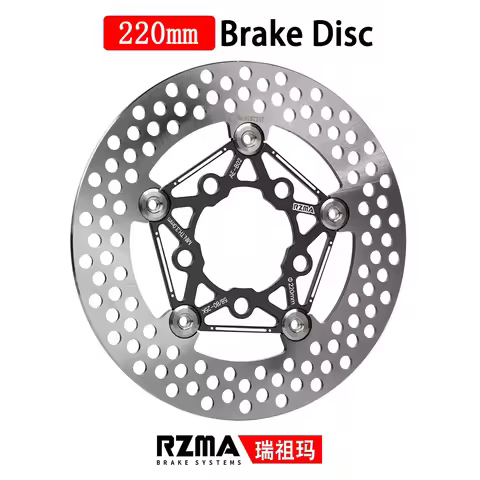 RZMA GB01 Motorcycle Floating Brake Disc - High-Performance 5-Bolt 47mm PCD Upgrade Rotor, CNC Preci