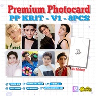 PP Krit Photocard Set Actor Thailand 8PC Print 2 sides glossy lamination