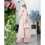 NMR Setelan Celana Tunik Rayon Viscose Vol 1635-1
