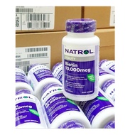 EXP 2027 - Natrol Biotin Pills 10000 Mcg box of 100 American Pills - Biotin 10,000 mcg
