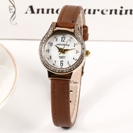 Fashion new ladies' watches, women's niche, luxury and smart students' advanced sense, retro leather watches and leisure trends, with Shi Ying ladies' watches.