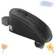 HILDAR Bike Top Tube Bag, Triangle 600D Polyester Bike Frame Bag, Portable Waterproof 0.3L 0.6L Refl
