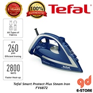 Tefal FV6872 Smart Protect Plus Smart Temperature Technology Steam Iron 2800W, 260g/min steam output