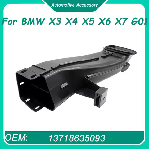 13718635093 1Pcs Auto Part Engine Air Intake Duct Pipe Hose For BMW X3 X4 X5 X6 X7 G01 G02 G05 G06 G