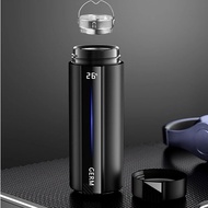 GERM智能數顯保溫杯2024新款男士杯子輕奢高級感商務水杯