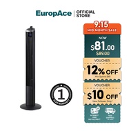 (Ready Stock) EuropAce 1.2M Tall Tower Fan -ETF 1129A | Safe for Child, 3-Speed Fan & Slim Design | 