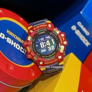 Montres Company 香港註冊公司 (31年老店) 卡西歐 CASIO G-SHOCK Matchday  西班牙足球主題 紅黑色 G-SHOCK GBD100 GBD100BAR GBD-