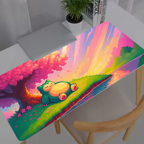 Mouse Pad Anime Gamer Gaming Pokemon Pikachu New Accessories Varmilo Keyboard PC Computer Desk Mat X