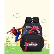 Bag For Kindergarten Boys Paud Kindergarten Elementary School SPIDERMAN Quality Thick Children's School Bags