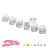 UMISTYDREAMUM9U Empty Paint Strip, 2ml 3ml 5ml 6/8 Connected Paint Pots, Portable Plastic Refillable