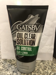 GATSBY FACE WASH OIL CLEAR SOLUTION OIL CONTROL CLAY + LEMON 100GR