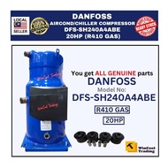 DANFOSS AirCond/Chiller Compressor 20HP (R410 Gas) Model : SH240A4ABE