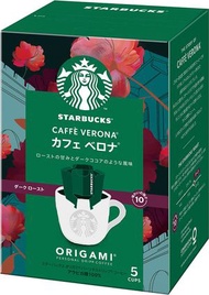 雀巢星巴克摺紙個人滴濾咖啡維羅納咖啡館 5 杯