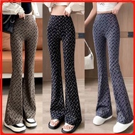 New Style Pilates Fitness Pants Sports Flared Pants High Waist Flared Pants Comfortable Yoga Pants S