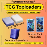 3"x4" Toploader High Quality 35/55/75/100PT OEM UltraPro Top Loader