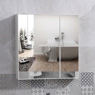 LP-6 QM🍓Aoyanlai Full Mirror Cabinet Alumimum Bathroom Mirror Cabinet Wall-Mounted Dressing Bathroom with Shelf Mirror B