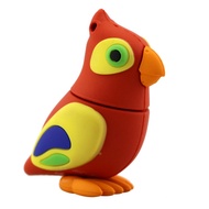 Cartoon Parrot PenDrive 64GB 16 8g 32GB Thumb Pen Drive U Disk USB Memory Stick USB Flash Drive Anim