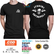 A7X Avenged Sevenfold Logo T-Shirt Music Distro T-Shirt