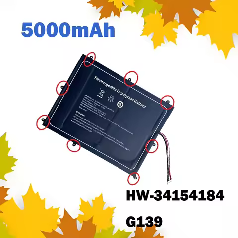 New Laptop Battery for G139 HW-34154184 5000mAh 7.6V 38Wh