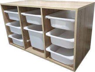 ตู้เก็บของเล่น ขนาด 96x42x53 cm สินค้าไม่รวมกล่อง **ATTENTION** This shelf does not include plastic
