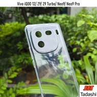 Flexible Case for Vivo iQOO 12/ iQOO 13, iQOO Z9/ Z9 Turbo/ Z10, iQOO Neo9S Pro+ Transparent Tight-f