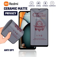 Tempered Glass Ceramic Matte Spy Redmi A3 Pro A3 A2 A1 A1+ K20 K20 Pro K30 K30 Pro K30 Pro Zoom K40 