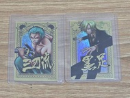 海賊王 AR 遊戲卡 遊戲咭 皇級稀有 One Piece ARcarddass Formation P03 Card HK Ver Roronoa Zoro 梭羅 羅羅亞 索隆 Sanji 黑足山治