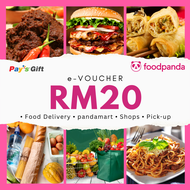 foodpanda (Platform-wide) RM20 e-Voucher - 30 Days Validity