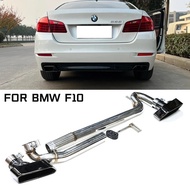 304 Stainless Steel Exhaust Tip Square Muffler Tip For BMW F10 520i 525i 528i 535i Exhaust Pipe Car 
