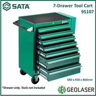 Sata 7-Drawer Tool Trolley Cabinet Cart 95107