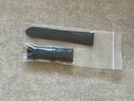 全新 寶珀黑色原裝折疊扣皮帶 Blancpain  black color watch strap 寶珀 22mm #blancpain